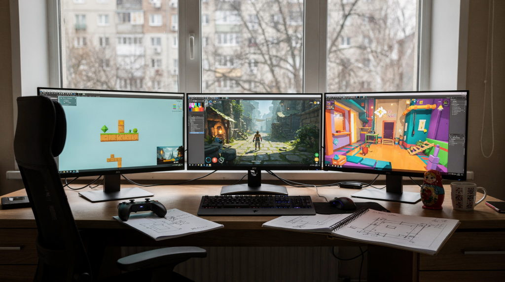 Как выбрать игровой движок для первого проекта: Unity, Godot или Unreal