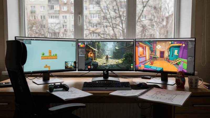 Как выбрать игровой движок для первого проекта: Unity, Godot или Unreal